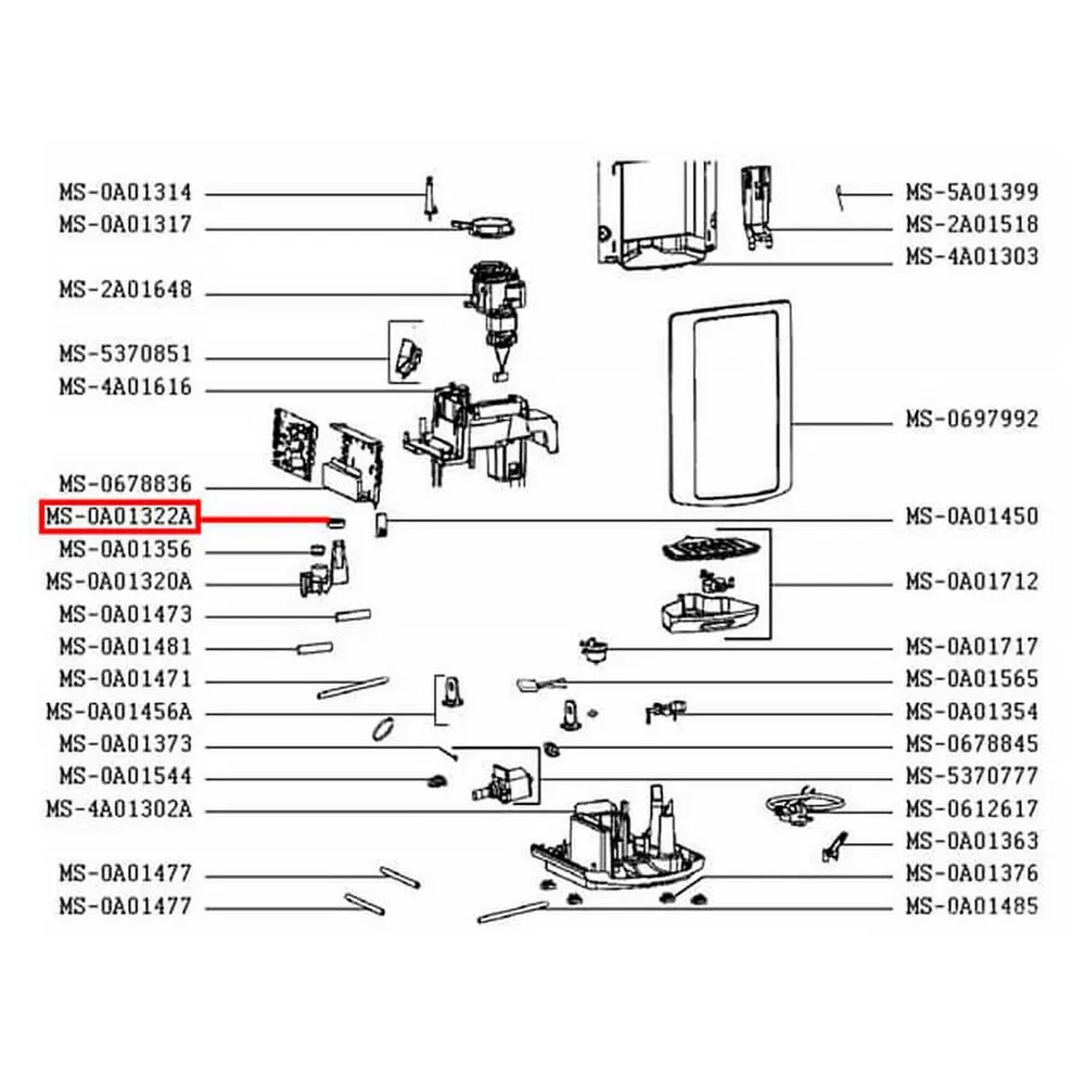 Манжета бункера воды для кофемашины. Прокладка для кофемашины, вариант, фото 5