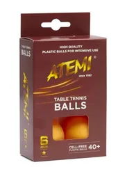 Мячи для настольного тенниса Atemi 1* оранж., 6 шт. Похожие товары