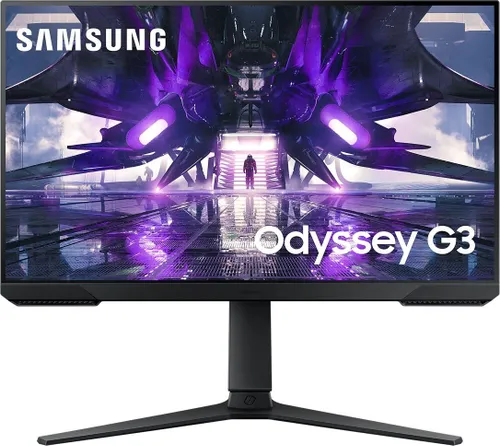 Samsung 24.0" Монитор (LS24AG300NIXCI), VA, 1920x1080 Full HD, 144 Гц, черный