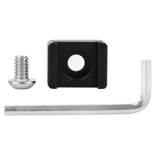 Быстросъемное крепление холодный башмак для фотоаппарата и видеокамеры с расширением для аксессуаров