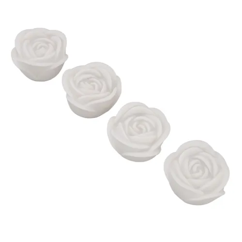 Креативные светодиодные розы с батареей для свадьбы и декора интерьера (4 шт)