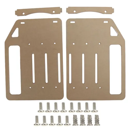 Кронштейн для жестких дисков, акриловый, прозрачный, для 3.5" HDD, DIY стойка, крепление для 3 диско