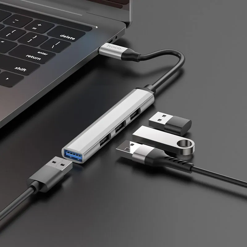USB HUB Hoco HB26 4 in 1 adapter