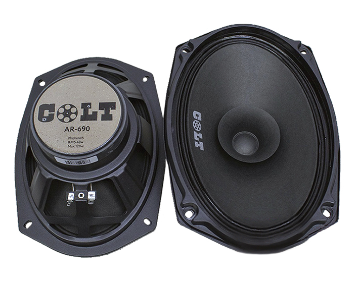 Автомобильные колонки COLT AR 690 Овал 15x23 см (6x9 дюйм.) 40 Вт