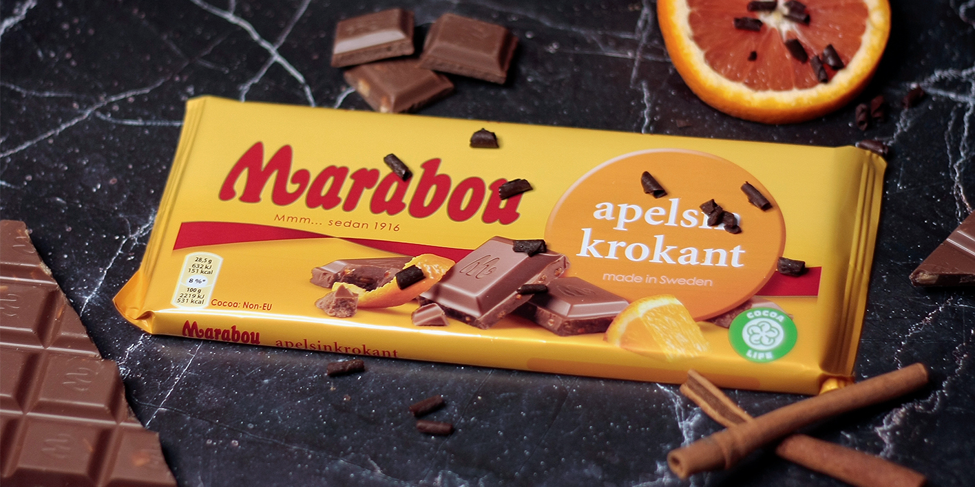 Вафли в Молочном шоколаде Marabou