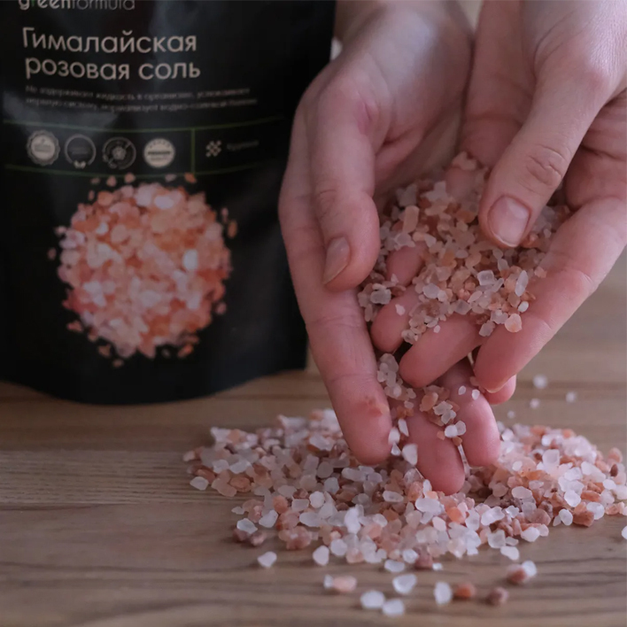 Гималайская розовая соль (крупная/средняя пищевая красная соль из ...