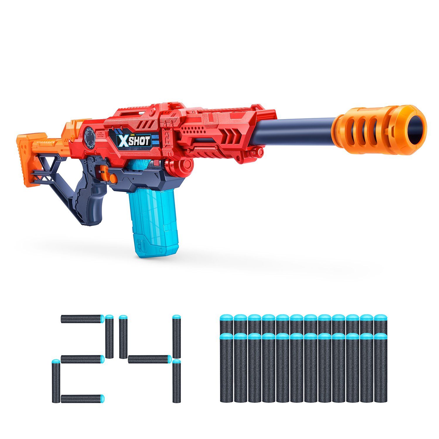 Бластер Zuru X-SHOT Excel Max Attack Максимальная Атака купить на