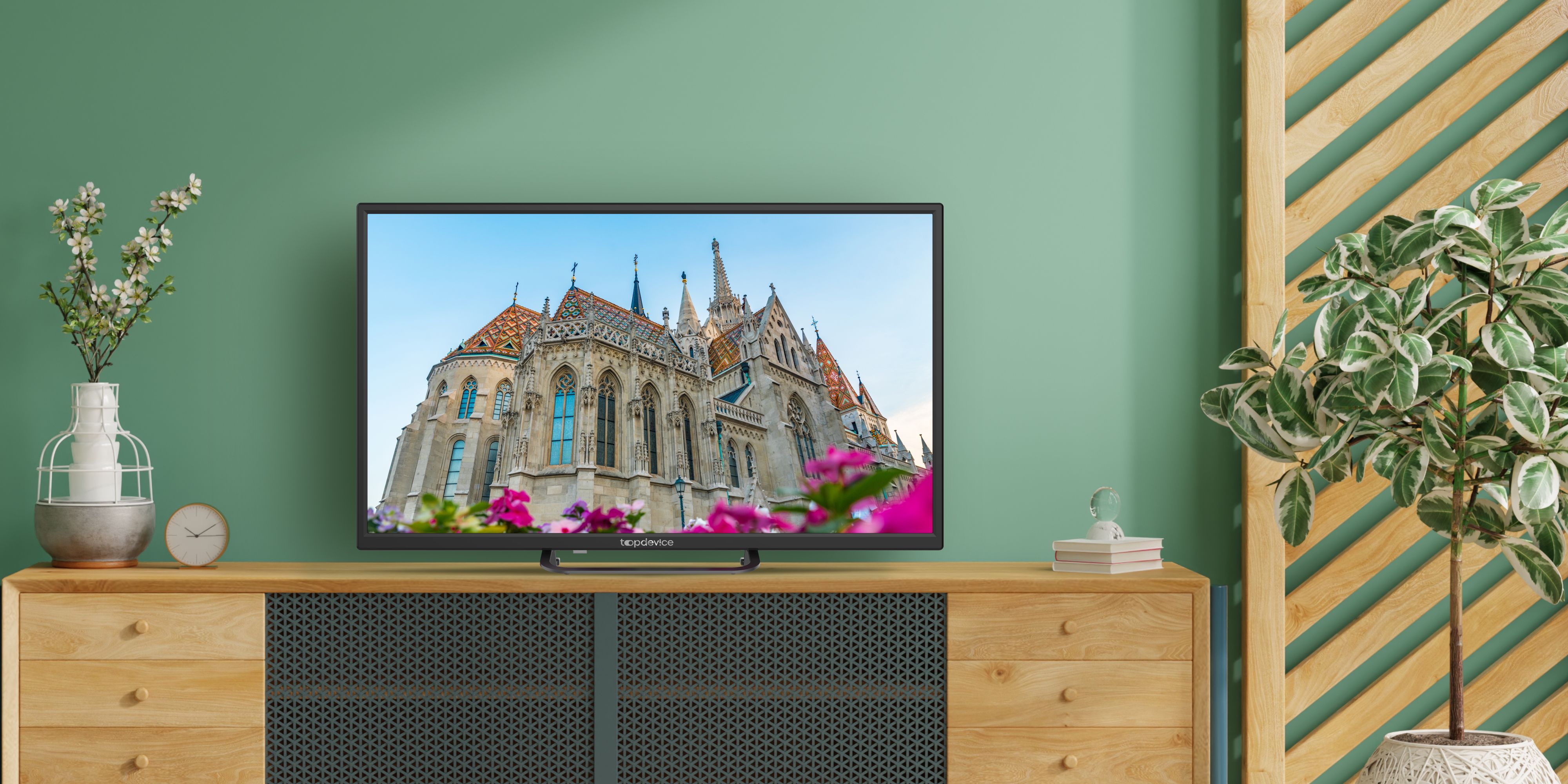 альпийские луга эльбруса. телевизор topdevice 43 smart tv. реклама на мониторах. пейзаж горы эльбрус. телевизор topdevice 43 smart tv.