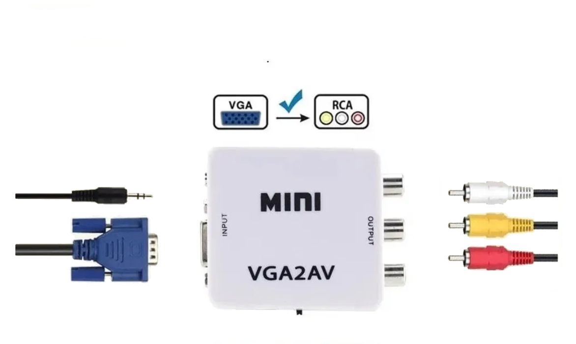 Конвертер Lenkeng LKV363E AV(RCA) на HDMI