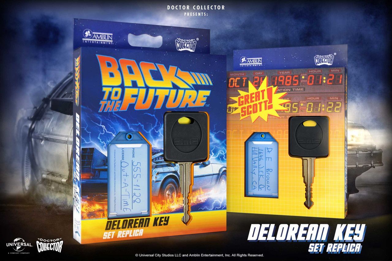 Фигурка Ключ Делориан BACK TO THE FUTURE - Delorean Key Replica