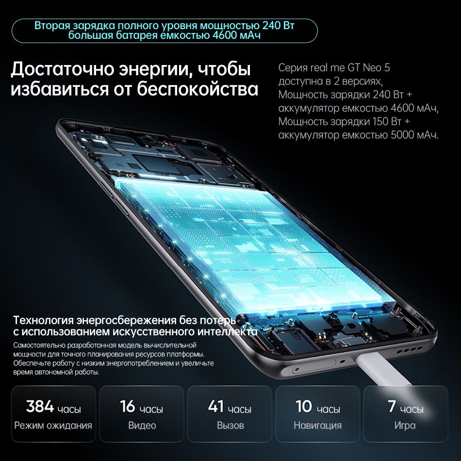 Смартфон realme GT 3 240W - купить по выгодной цене в интернет-магазине  OZON (1040941429)