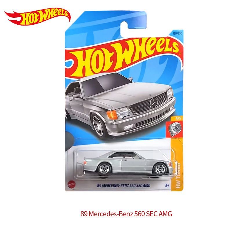 Машинка Hot Wheels коллекционная 2023 89 MERCEDES-BENZ 560 SEC AMG