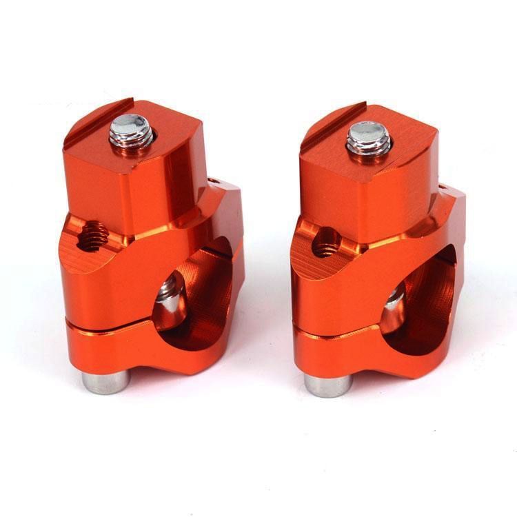 JFG Кронштейны крепления руля низкие эндуро мотоцикл комплект CNC 28 мм KTM — фото 3