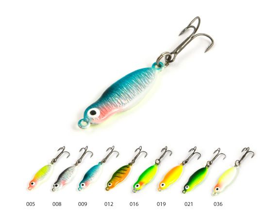 Блесна зим. Akara Ice Lures рыбка с тр. IL015-4 5гр. 005