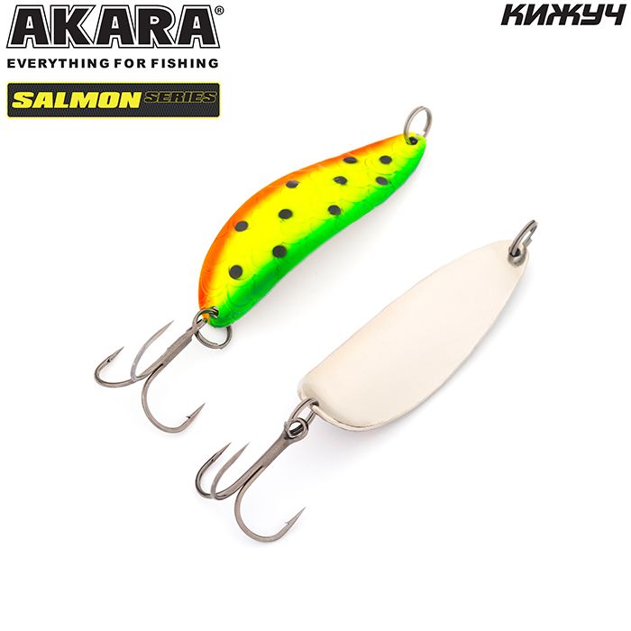Блесна колеб. Akara Salmon Кижуч 70 мм 28 гр. 15-NI