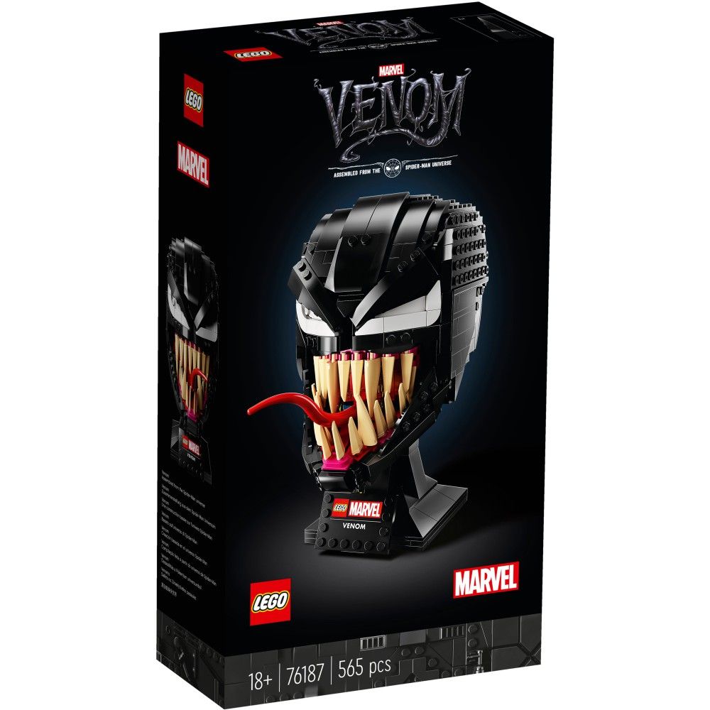 【Version L】 LEGO Marvel Человек-Паук Голова Венома 76187 купить на OZON по