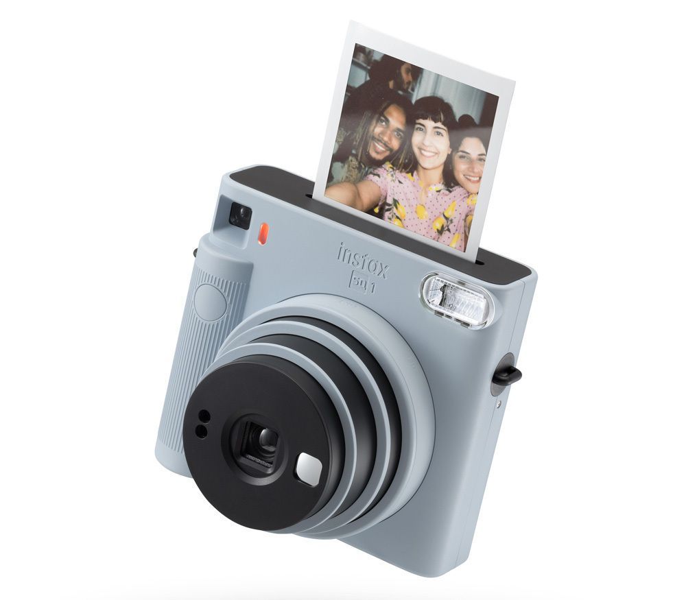 Фотоаппарат моментальной печати Fujifilm Instax SQUARE SQ1, голубой -  купить с доставкой по выгодным ценам в интернет-магазине OZON (660305345)