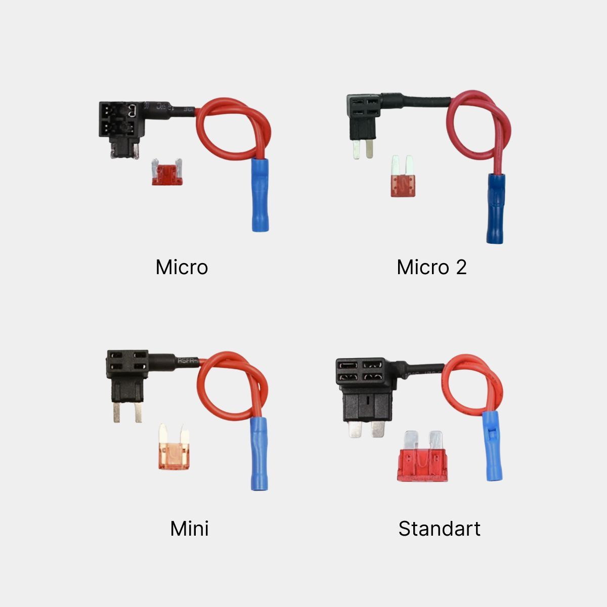 Разветвитель предохранителя 12 и 24В, автомобильный Standart купить по ...