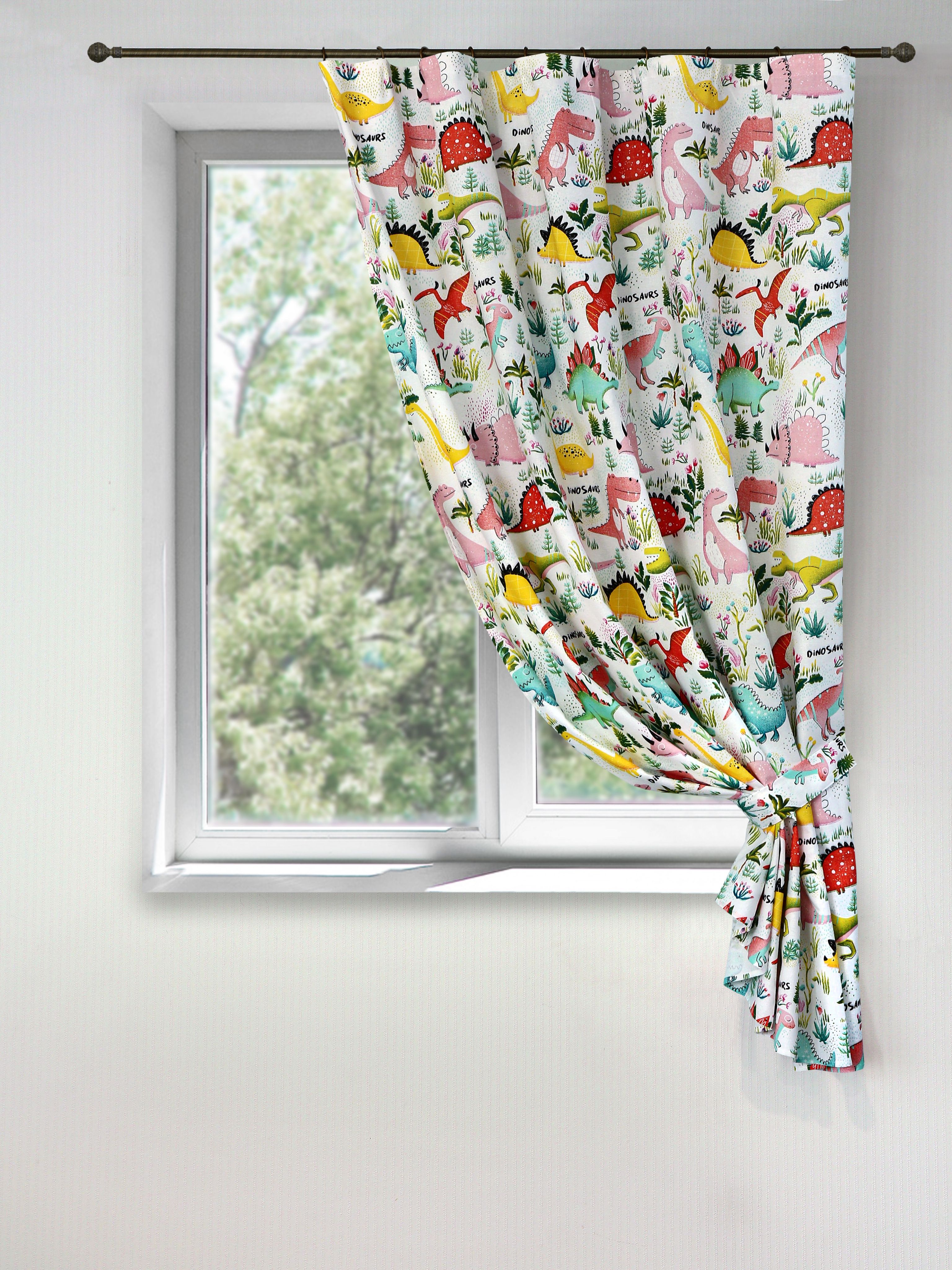 ВавилонСШторадлякухни150х180смкреплениеЛентабелый,розовый,красный