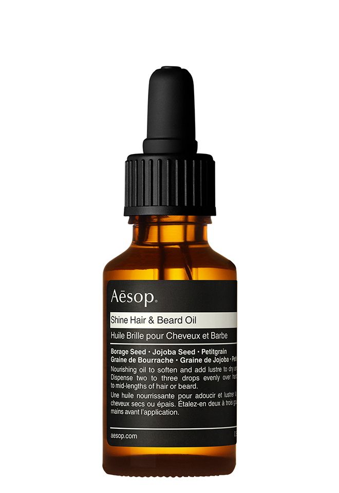 AESOP Shine Hair and Beard Oil 25 мл - масло для волос и бороды купить