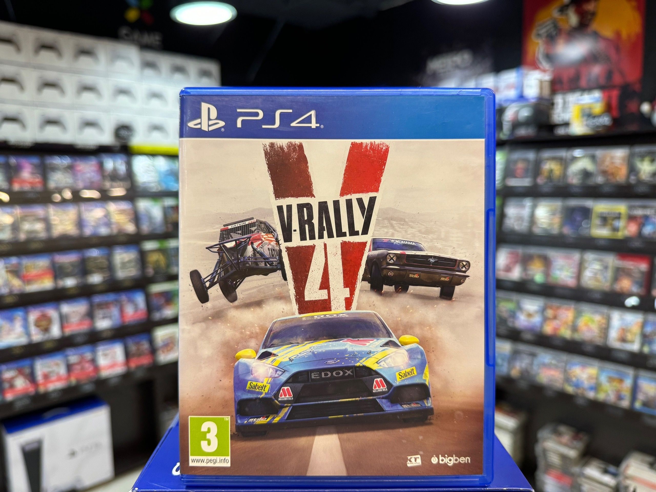 Игра Игра V-Rally 4 PS4 (Box) (PlayStation 4 купить по низкой цене с  доставкой в интернет-магазине OZON (690663551)