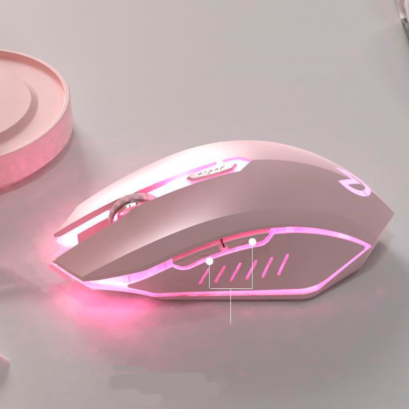 Мышь беспроводная LorenHome Мышка, розовый - купить по выгодной цене в ...