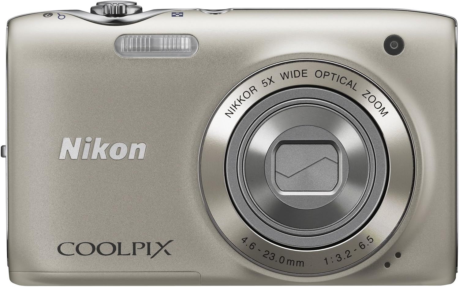 Nikon COOLPIX S3100 シャンパンシルバー 完動品 #357b Nikon Coolpix S3100, Silver Цифровой компактный фотоаппарат купить