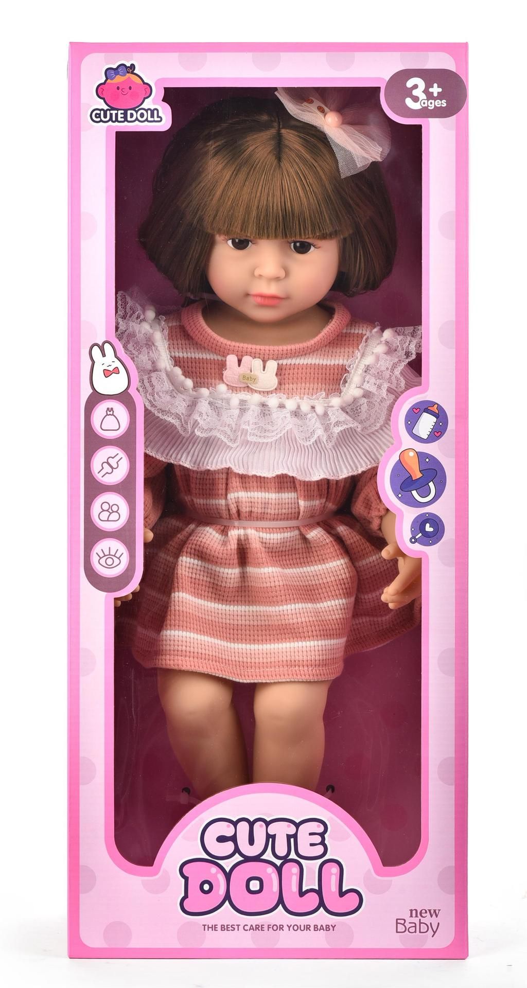 Симулятор куклы Ребенок Резиновая игрушка для девочек - купить с ...