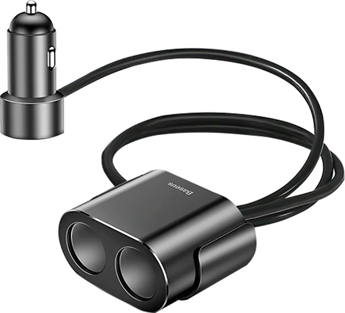 Baseus one to two cigarette lighter. Baseus high efficiency (crdyq). разветвитель автоприкуривателя baseus one to two cigarette lighter crdyq- отзывы.