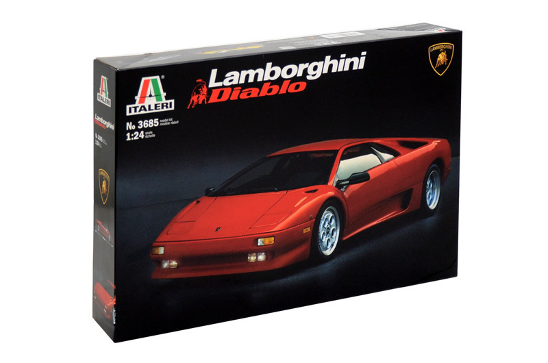 Сборная модель "LAMBORGHINI DIABLO" (1:24), артикул 3685 #1