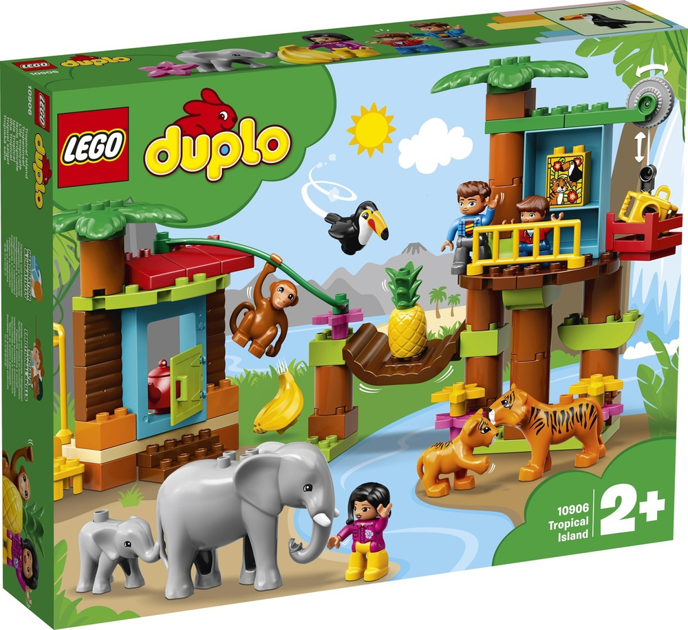 Конструктор LEGO DUPLO 10906 Тропический остров