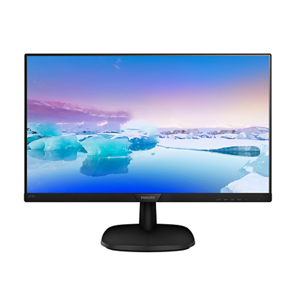 Philips 23.8" Монитор 243V7QDSB, черный #1