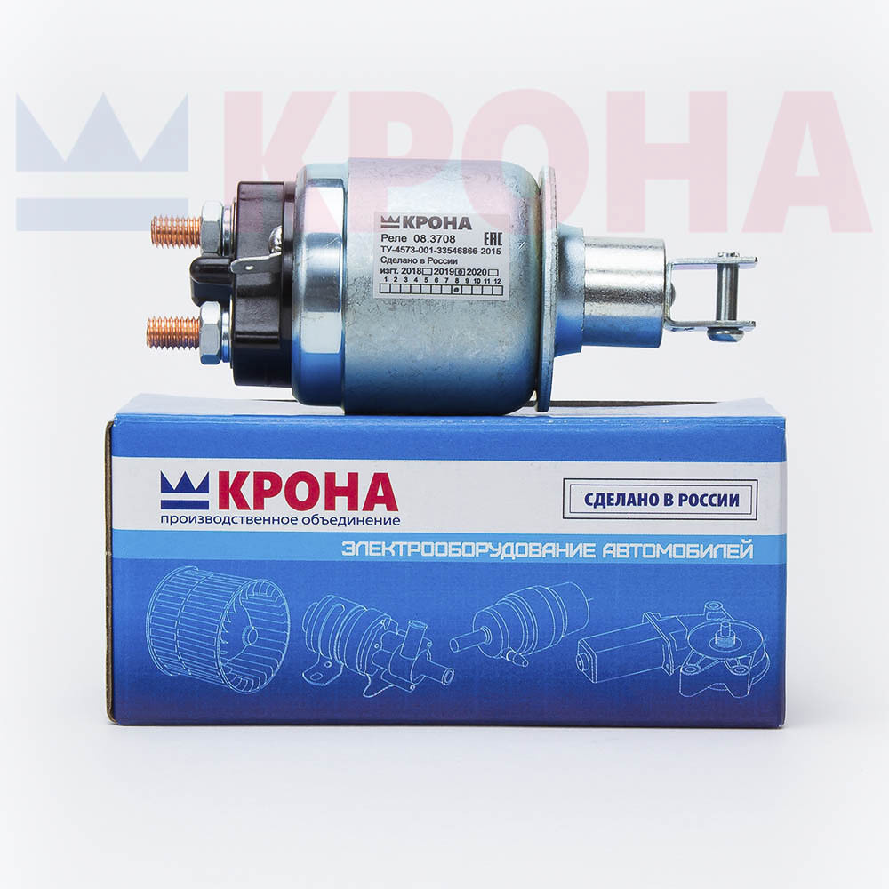 Реле стартера (втягивающее) ВАЗ 2108-099 - КРОНА арт. 083708 - купить ...
