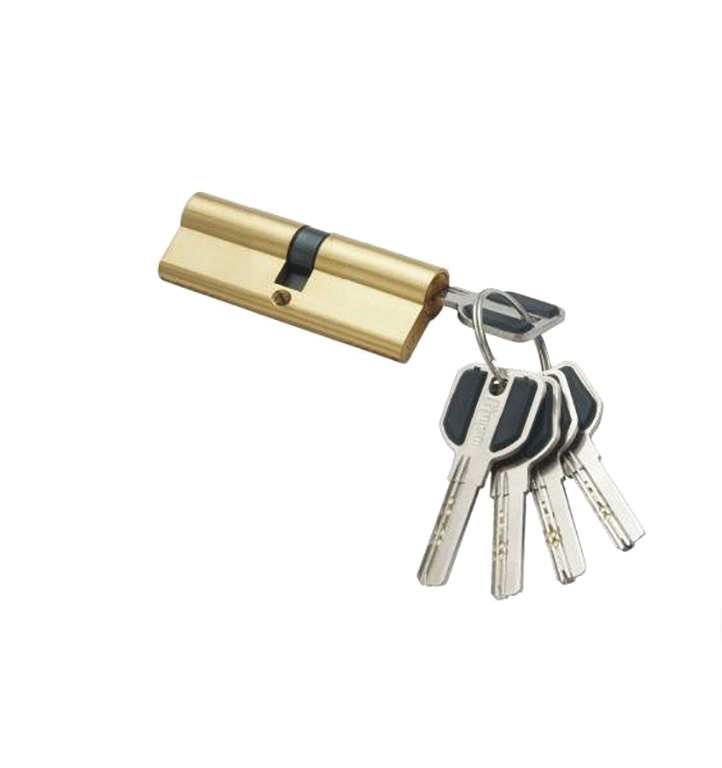 Цилиндровый механизм MSM Locks, латунь Перфорированный ключ-ключ 80 мм C 45/35 мм  #1