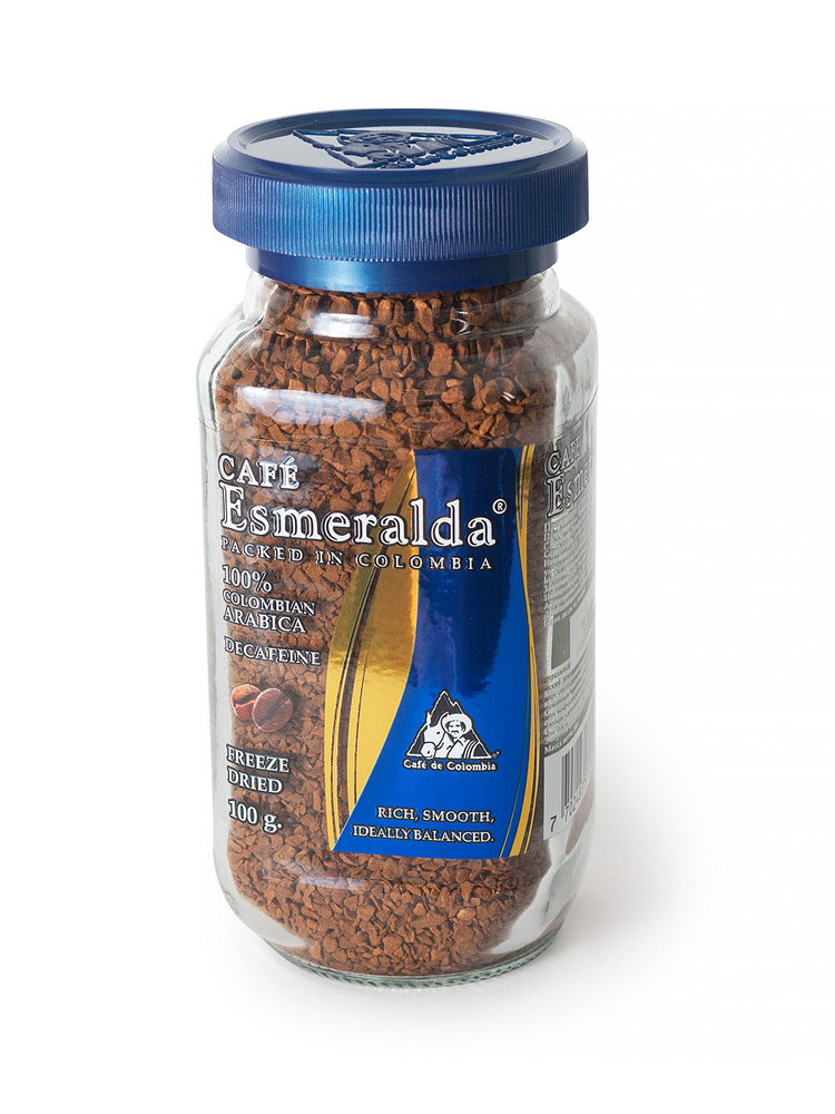 кофе растворимый "Cafe Esmeralda" Без кофеина 100 г. #1