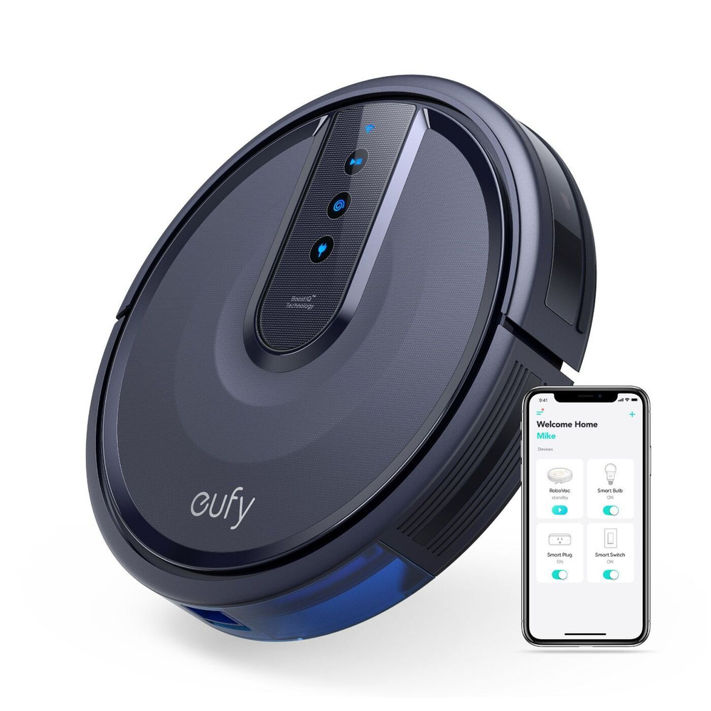 Робот-пылесос eufy Eufy Robovac 25C - купить по выгодной цене в  интернет-магазине OZON (184275901)