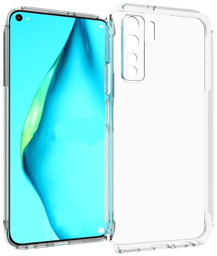 Силиконовый чехол накладка для телефона Huawei Honor 30S / Ультратонкий ...