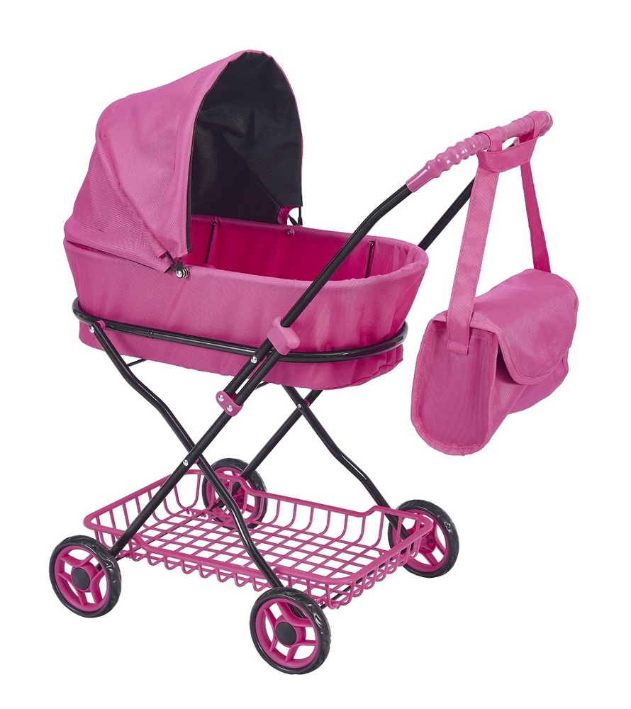 Детская игрушечная классическая коляска Buggy Boom для кукол Mixy 8016 ...