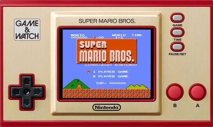 Super mario bros game and watch hot sale price