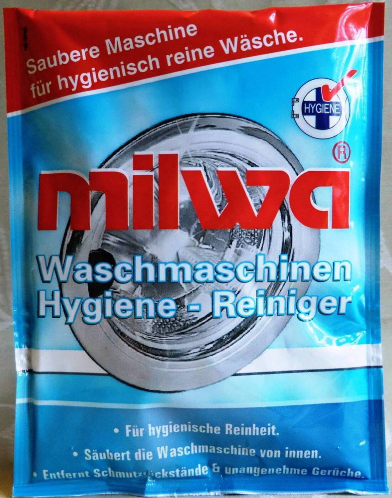 Очиститель для стиральных машин от накипи, плесени и неприятного запаха MILWA Waschmaschinen- Hygienereiniger, #1