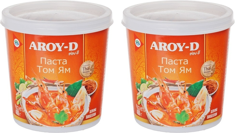 Соус для приготовления Aroy-D Паста Том Ям, 400 г х 2 шт #1