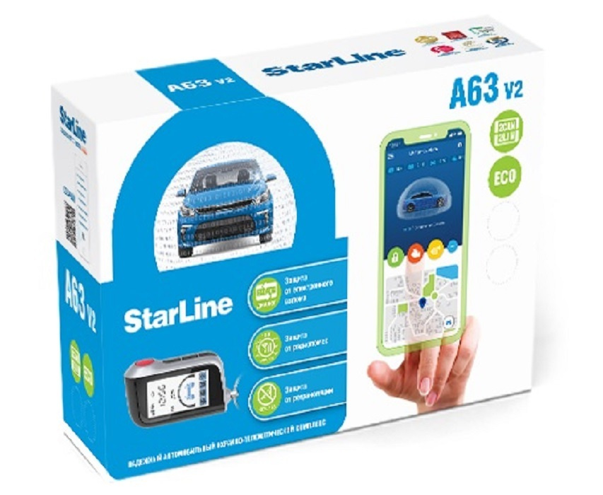 Автосигнализация StarLine A63 2CAN+2LIN ECO v2 #1