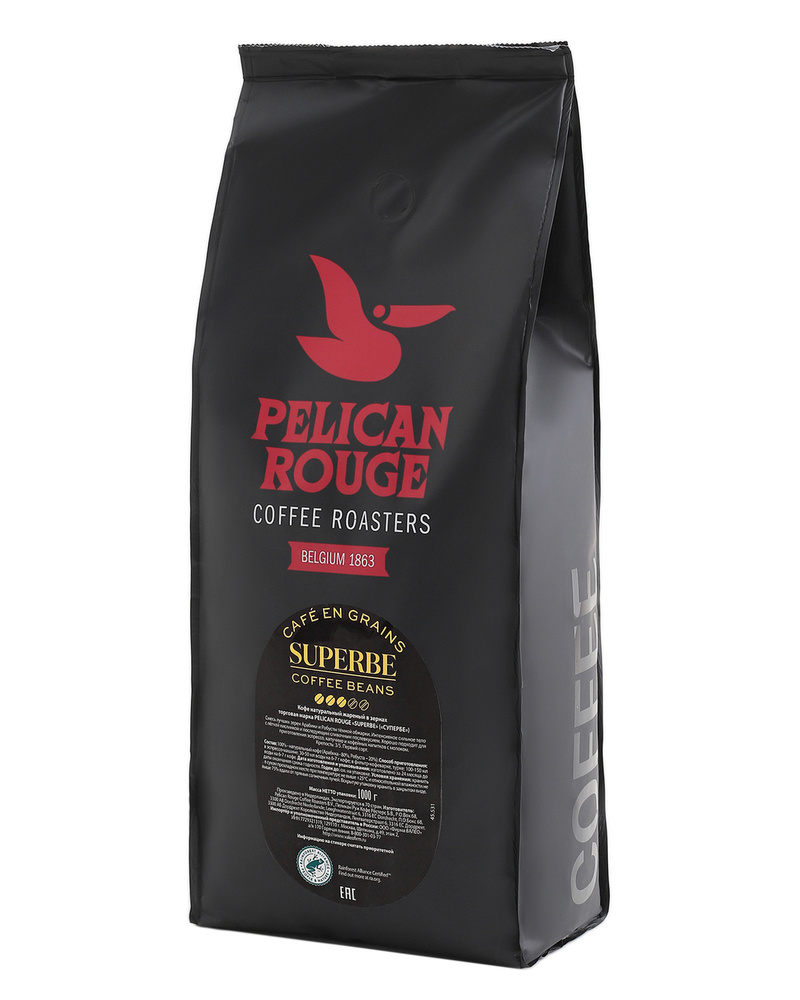 Кофе в зернах PELICAN ROUGE "SUPERBE" 1 кг #1