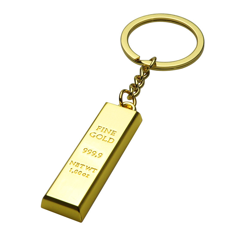 Брелок для ключей / Слиток золота / Золото / Подарок / На ключи  #1