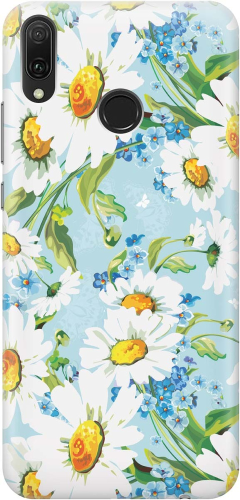 Cиликоновый чехол на Huawei Y9 (2019) / Хуавей У9 2019 с принтом "Поле ...