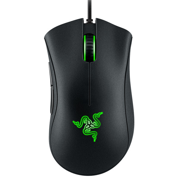 Проводная игровая мышь Razer DeathAdder Essential 6400dpi для компьютера и ноутбука черного цвета  #1