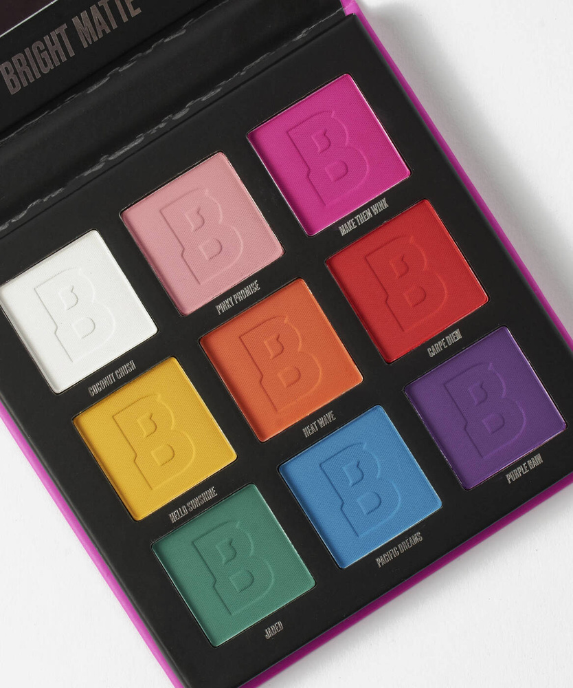 Палетка теней Beauty Bay Bright Matte 9 Colour - купить с доставкой по ...