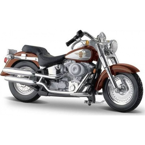 Модель мотоцикла Maisto 1:24 -Харлей Дэвидсон 2000 FLSTF Fat boy
