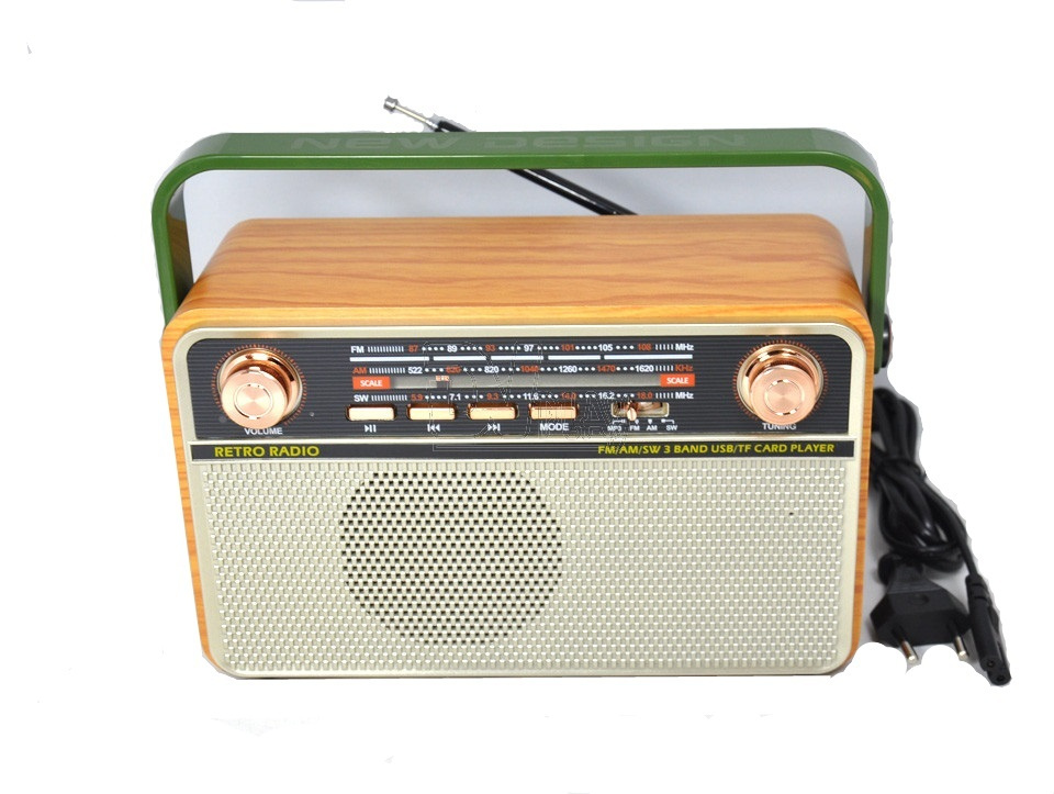 Радиоприемник в ретро стиле Kemai MD-505BT #1