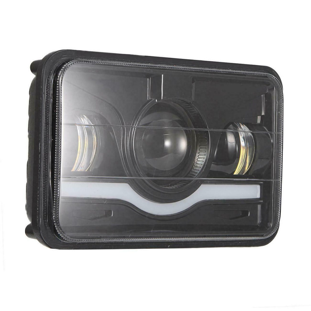 1 шт. светодиодные фары дальнего ближнего света с квадратными рабочими ...